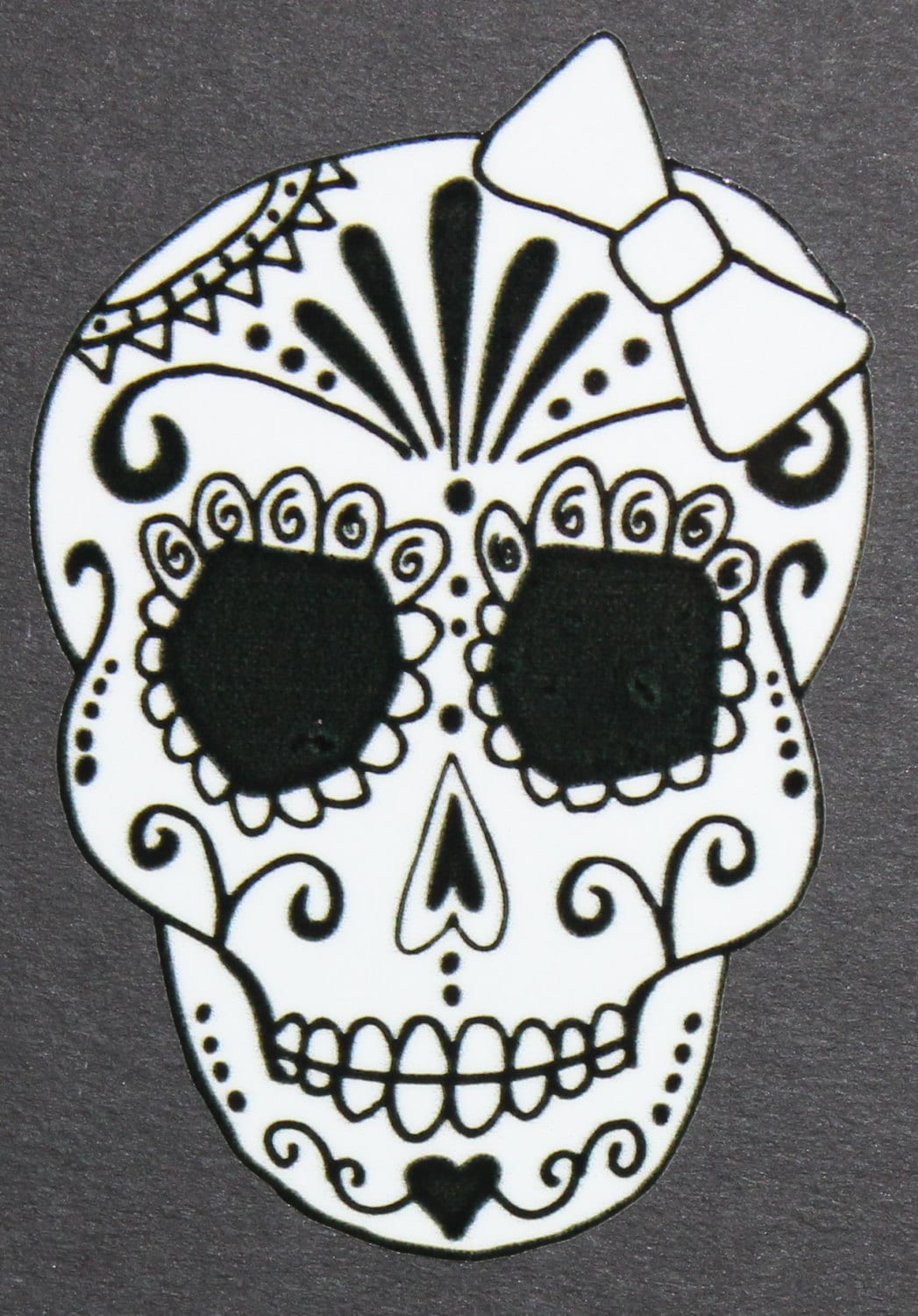 Download Day of the Dead Art Girl Sugar Skull Car Sticker. 39/46