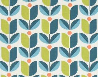 54035 - Joel Dewberry Flora Tulip in eucalyptus color - 1/2 yard