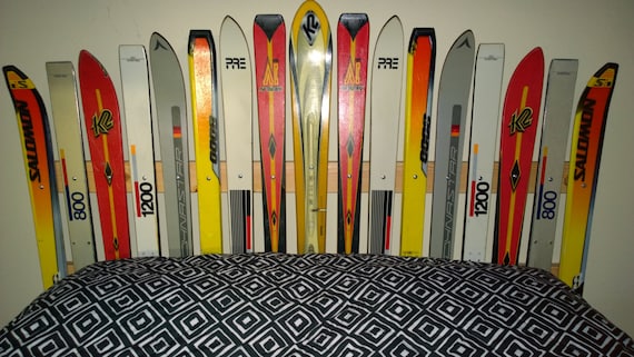 Recycled Ski Headboard Made in the USA