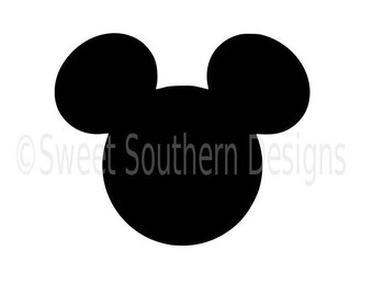 Mickey Mouse SVG instant download design for cricut or silhouette