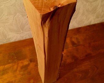 Piece of firewood rustic decor