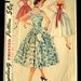 Vintage sewing pattern, Simplicity 1415 size 14