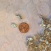 SALE LAST ONES Silver Bails Leaf Bails Jewelry Supply glue on silver bail