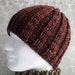 KNITTING PATTERN/RUSTICO Chunky Knit Beanie/Extra Chunky Thick Ribbed Hat / Easy Beanie Hat Pattern /Knit Straight