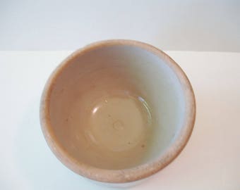 Rustic Vintage Crock, Stoneware Crock for Salt or Butter Saver. The Charm Radiates from this Crock!!