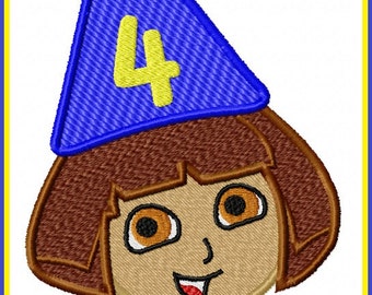 Custom Dora the Explorer Birthday Shirt