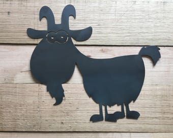 Billy the Goat Steel sign