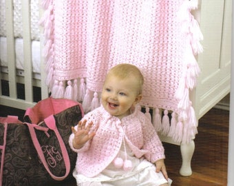 Classics For Baby ~ Crochet Book ~ Leisure Arts ~ Baby items' patterns