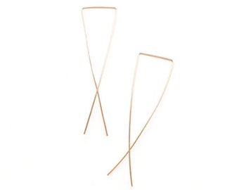 Cube Earrings - Gold Filled