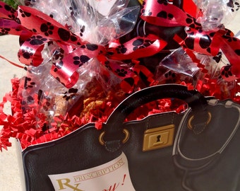 Gourmet Dog Treats - Deluxe Get Well Gift Basket - Dog Treats Organic All Natural Gourmet Vegetarian - Shorty's Gourmet Treats