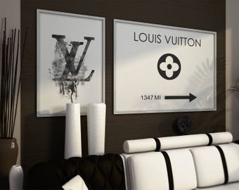 Louis Vuitton 8x10 Print Vuitton Logo Girly Print