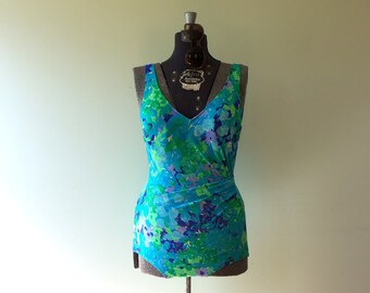 Vintage Bathing Suit / Gabar Swimsuit / Small/Medium Swimsuit
