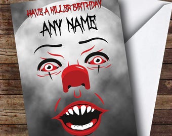 Pennywise birthday | Etsy