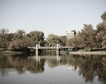 8x10 - The Public Garden: Boston, MA
