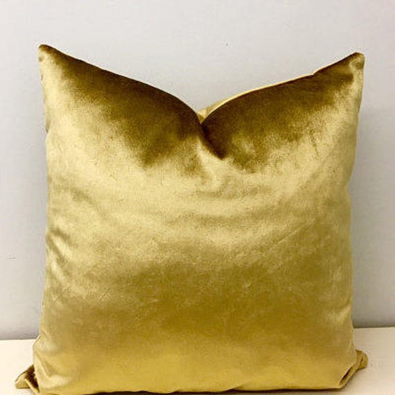  Gold Velvet Pillow  Cover Gold  Pillows  Velvet  Pillows 