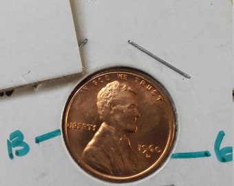 1960 D small date penny