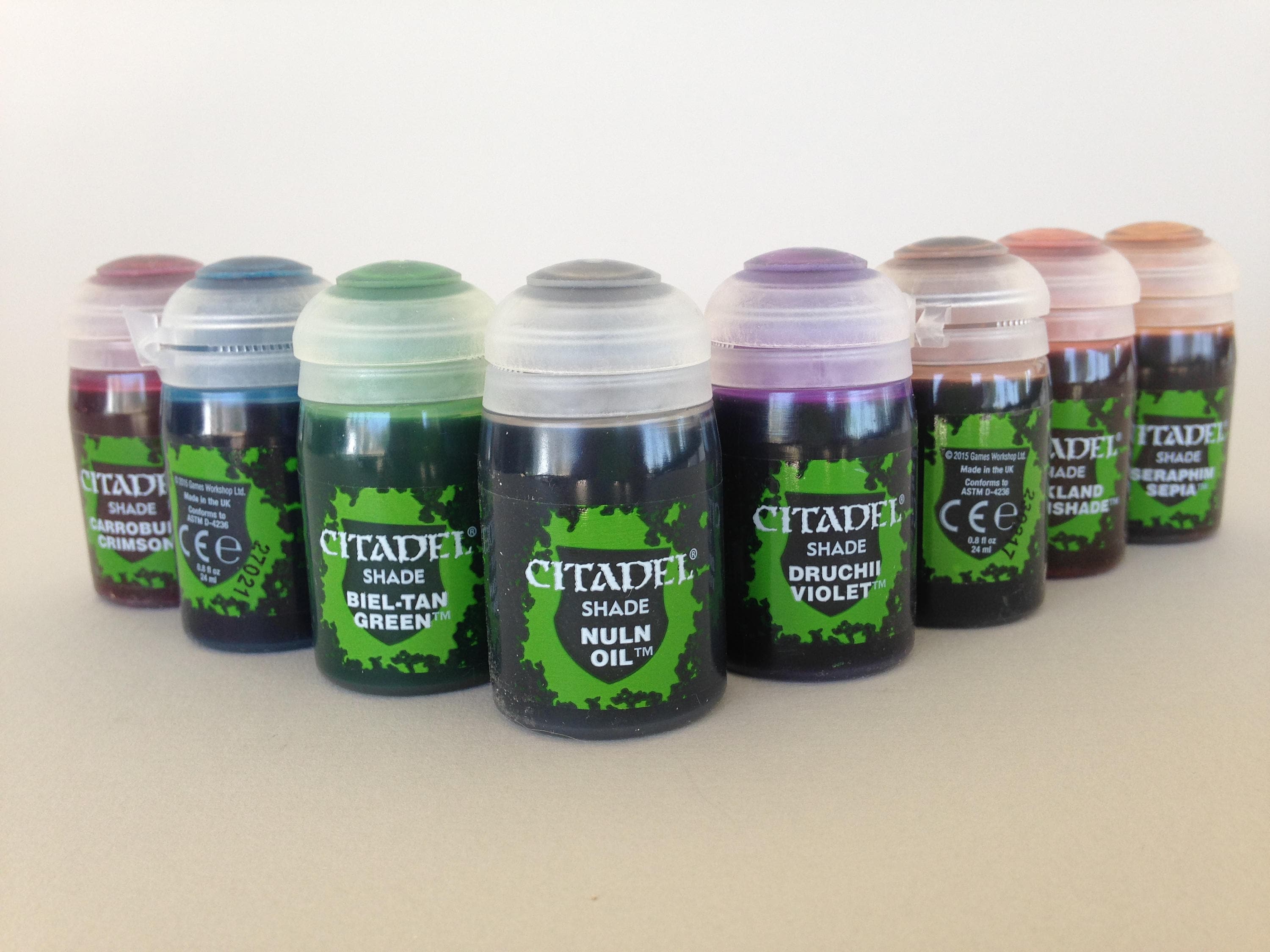 Citadel shades collection acrylic paint for polymer clay