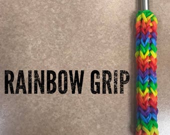 Rainbow Crochet Hook Grip-Set of 3
