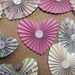 Heart-shaped Paper Rosette Printable Template and SVG Cutting File