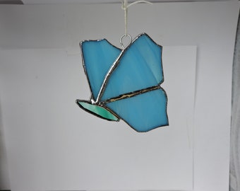 Stained Glass Butterfly Suncatcher