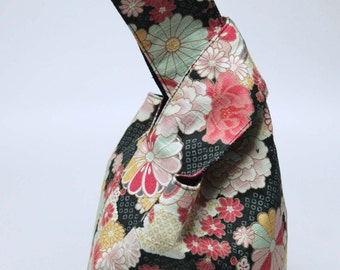 Handmade bag Japanese knot