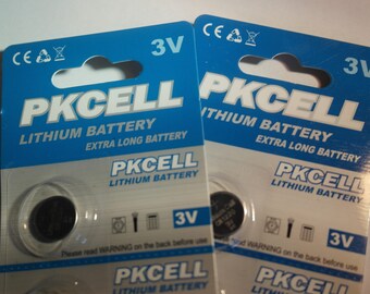 CR1220 Lithium Battery Coin Button Cell New Stock Pack of 5 CR 1220 Cell Battery Coin