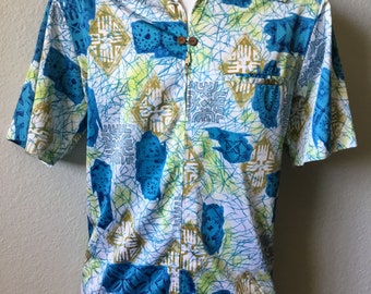 1970s Waltah Clarke’s Hawaiian shops shirt