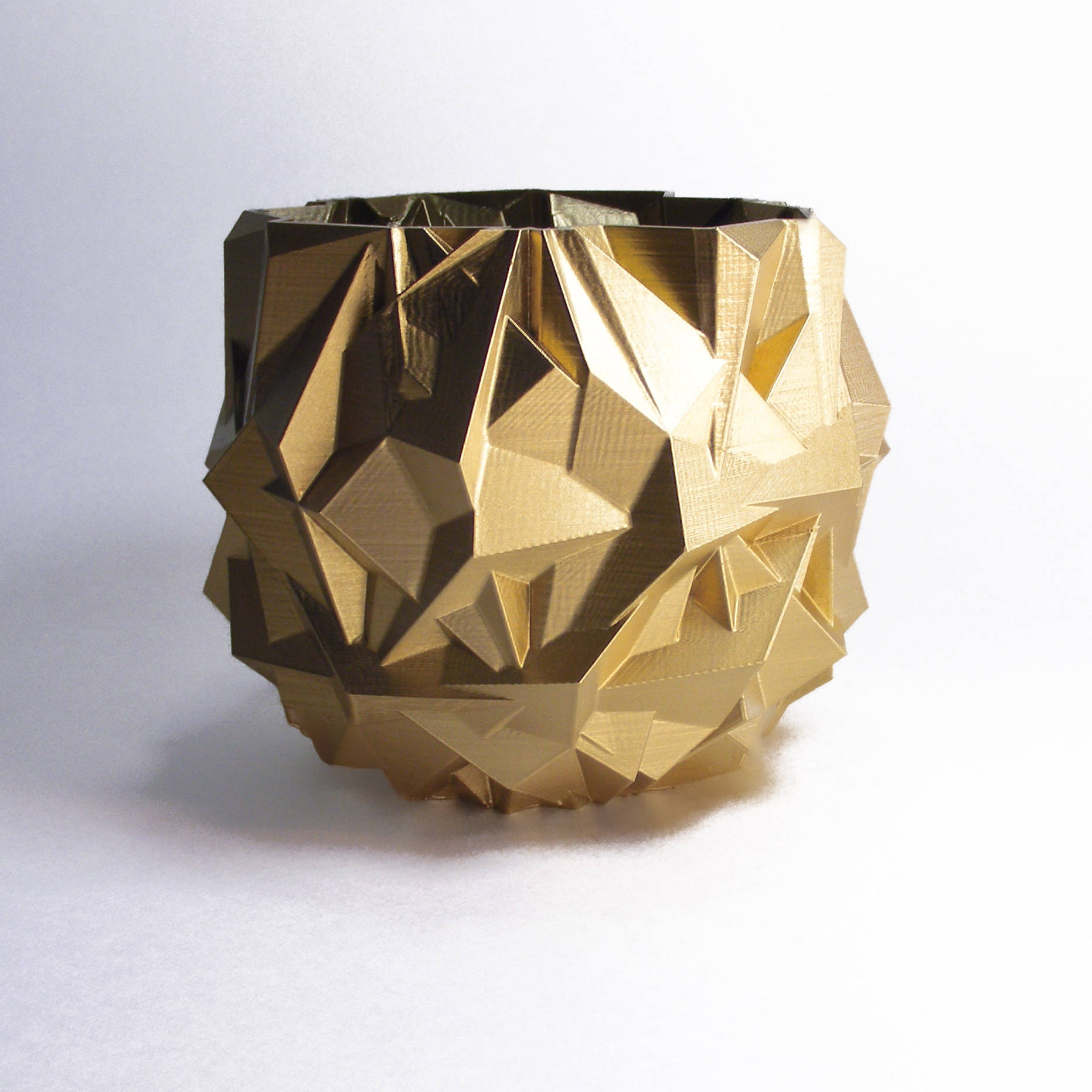 Gold Planter Modern Gold Decor Gold Indoor Plant Pot Golden