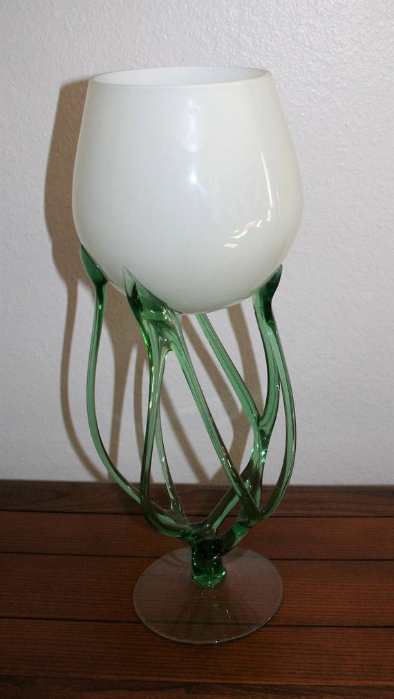 Krosno Jozefina Polish bowl 20.5 tall statement hand