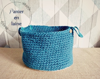 woolen basket storage basket