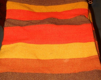 Hand woven tote bag