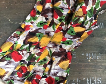 Abstract Print All in One Swimsuit