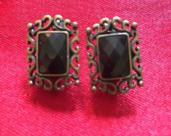 Vintage Clip-on Earrings by Premier Designs