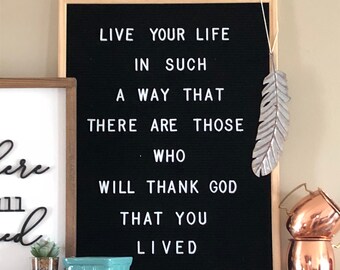 SALE!!Extra Extra Large Black Felt Letter Board 24" x 18" with 286 letters!