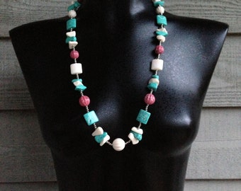 80s Vintage Navajo Southwestern Style Necklace