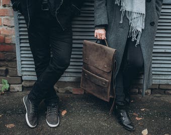 Laptop backpack, College backpack, Minimalist backpack, Leather backpack bag, Men backpack, Women backpack, Vintage backpack, Leather bag