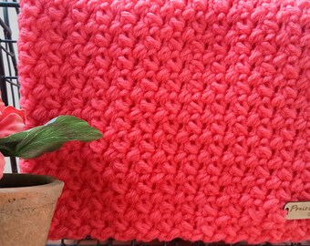 Crochet Baby Blanket/ Stroller Blanket/ Crochet Crib Blanket