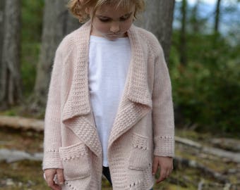 KNITTING PATTERN-The Kyst Sweater 1/2, 3/4, 5/6, 7/8, 9/10, 11/13, xsm, sm, med, med/large, large, xlarge, xxlarge, 3xlarge, 4xlarge