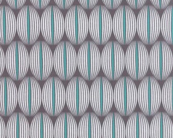 For You by Brigitte Heitland for Zen Chic - Lined Up - Graphite - 1/2 Yard Cotton Quilt Fabric 516