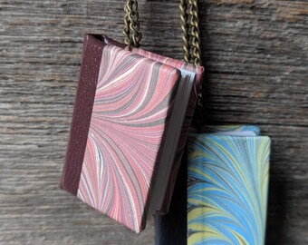 Miniature Book Pendant