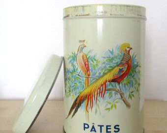 Vintage screen printed "Pasta" box