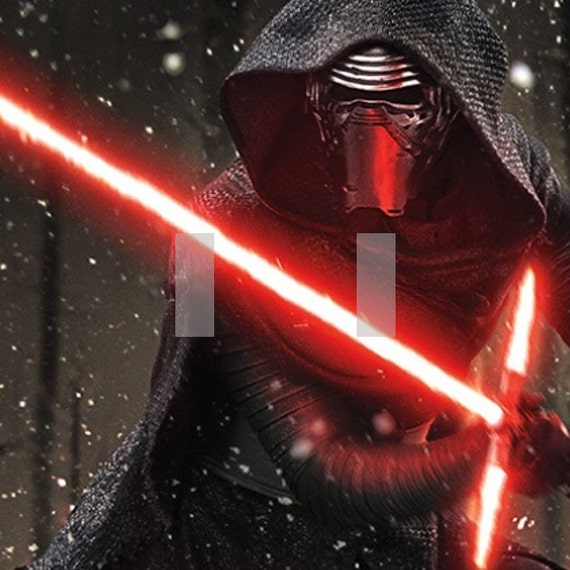 Kylo Ren Sith Lord Star Wars The Force Awakens Double Light