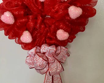 Valentine's Heart Shaped Wreath