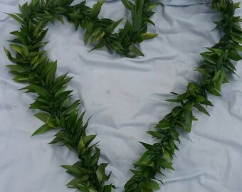 Big Kahuna fresh ti leaf lei-ti leaf lei-groom lei-hawaiian lei-birthday lei-flower lei-wedding lei-fresh flower lei
