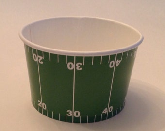 Football Chili Bowls....12 Ct......Super Bowl Parties.....Tailgating......Football Parties..... School Events.....