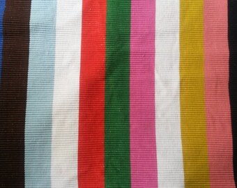 Vibrant Striped Table Runner