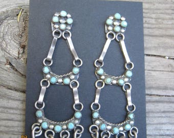 Vintage Zuni Earrings-1960's NOW ON SALE!