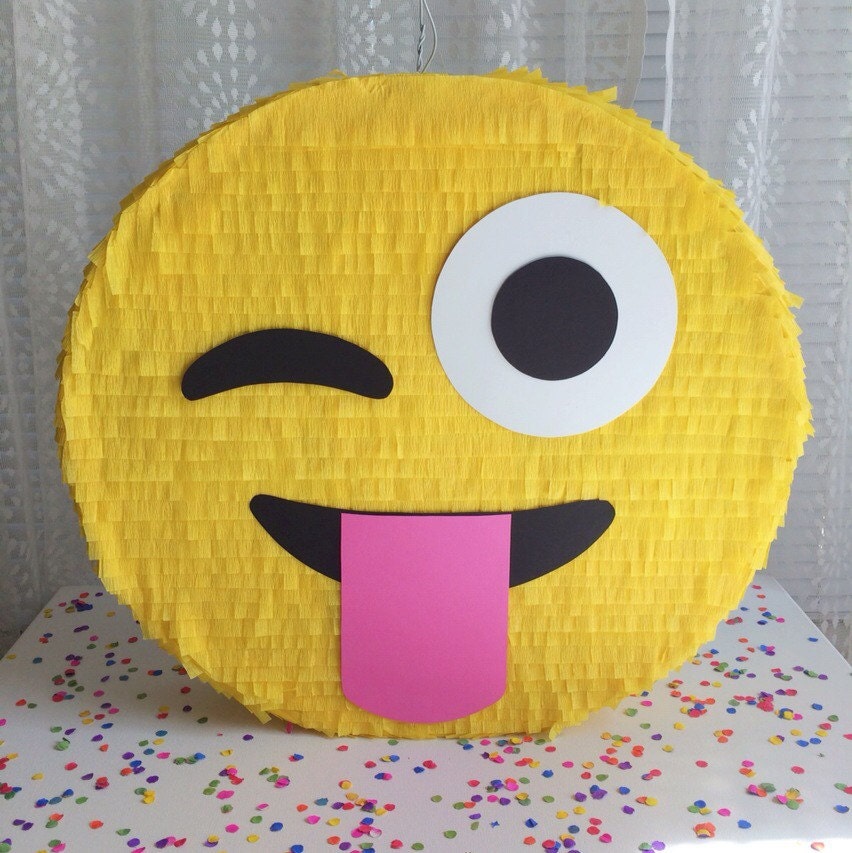 Emoji Piñatas - Feeling Like Party - 852 x 853 jpeg 153kB