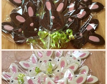 Easter Bunny Lollipops