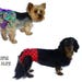 Dog Diaper Pattern 1579 * Dog Diapers * Doggie Diapers * Female Dog Diapers * Dog Panties * Dog Clothes Patterns * Dog Gift * XXSm to XXLg